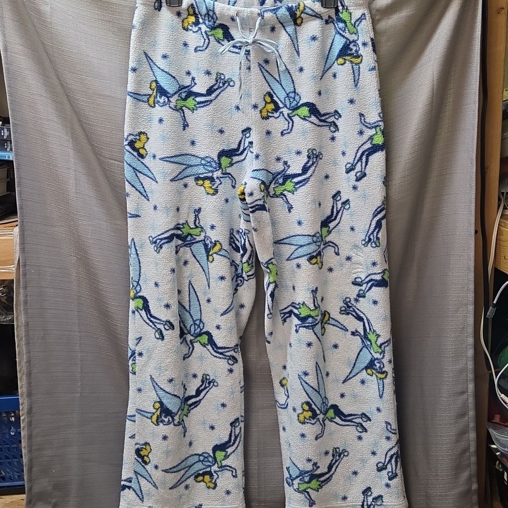 Disney's Tinkerbell Sleeo Shirt And Lounge Pants Adult Size L‎ - Picture 5 of 6
